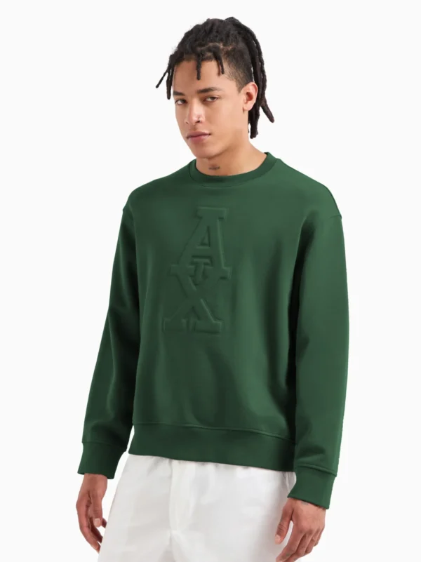 A/X Green Crew Neck Sweatshirt