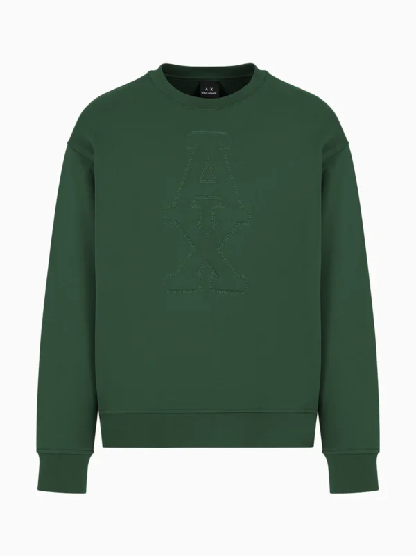 A/X Green Crew Neck Sweatshirt - Image 5