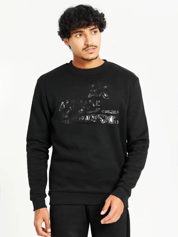 A/X Premium Fleece Black Sweatshirt