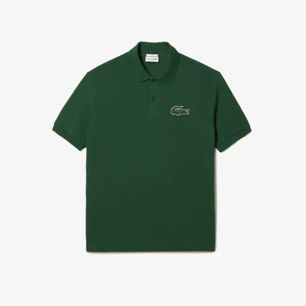 Regular Fit Croc Polo Shirt Green - Image 5