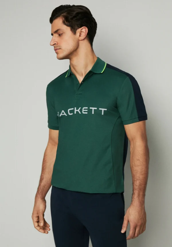 POLO SHIRT - GREEN GREY - Image 4