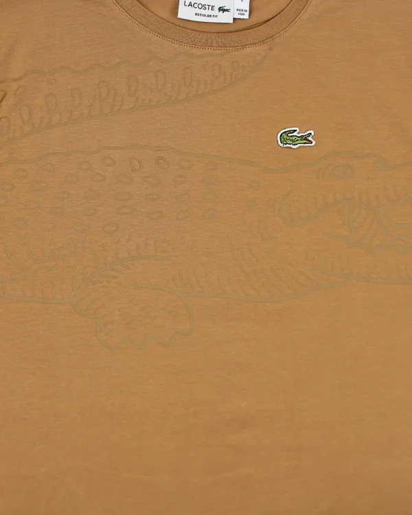 Exclusive LCST Croc T-shirt Brown - Image 7