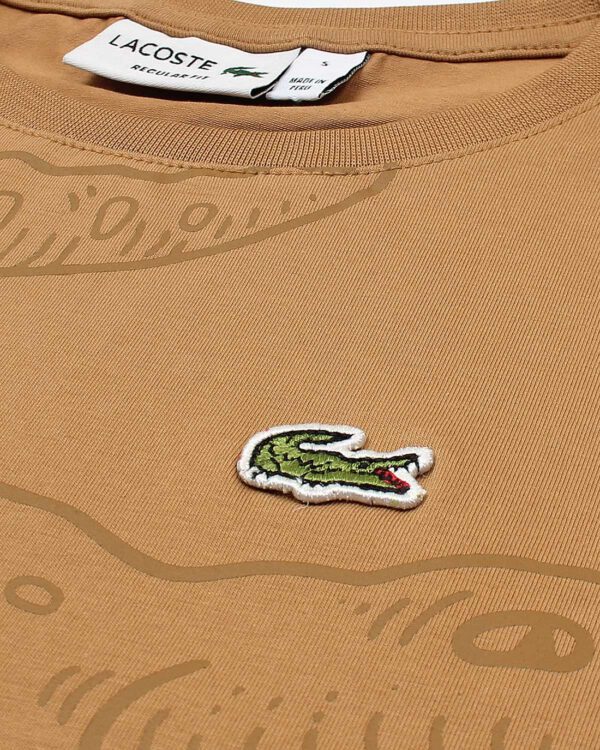 Exclusive LCST Croc T-shirt Brown - Image 4