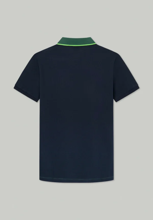 POLO SHIRT - GREEN GREY - Image 5