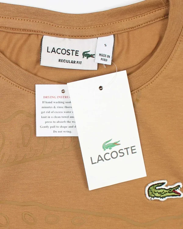 Exclusive LCST Croc T-shirt Brown - Image 2