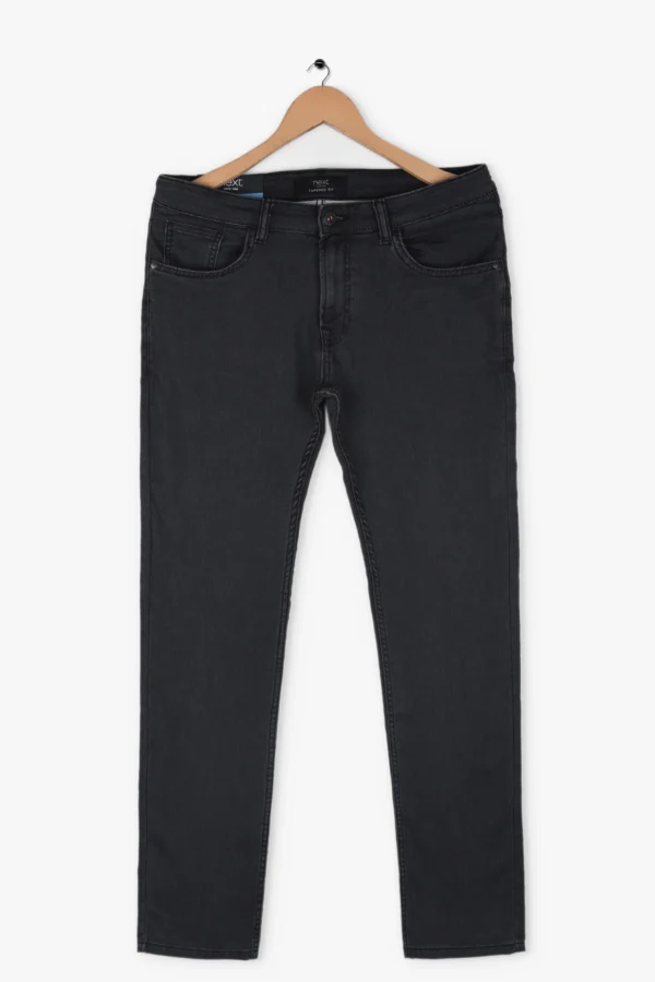 TAPERED SLIM TERRY JEANS