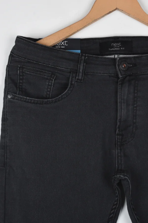 TAPERED SLIM TERRY JEANS - Image 5