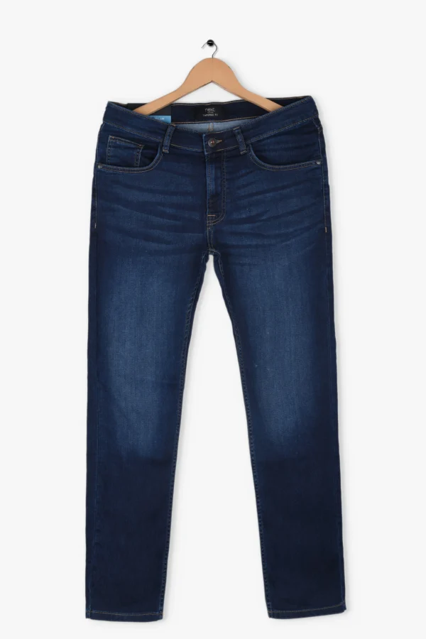 TAPERED SLIM TERRY JEANS