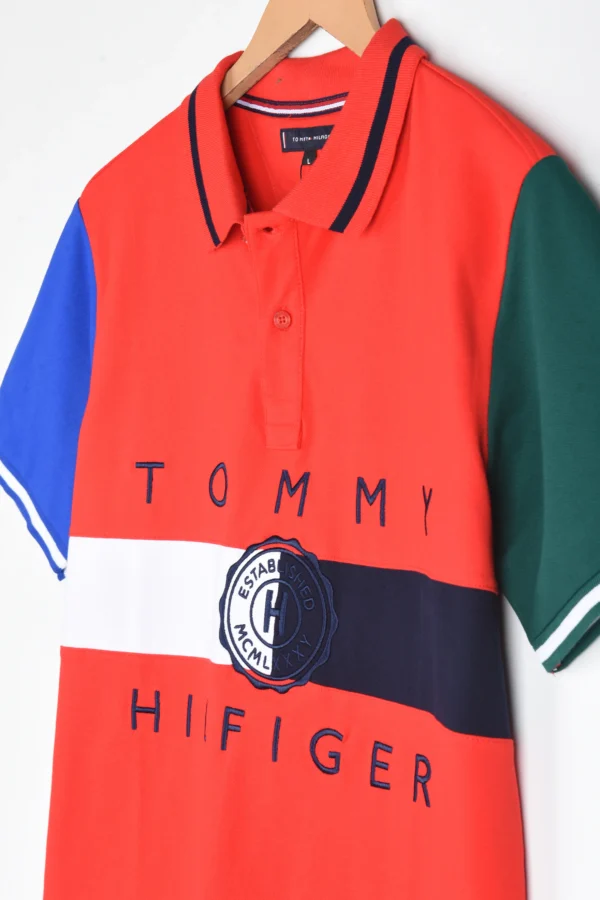 COLOR BLOCK POLO SHIRT - Image 7