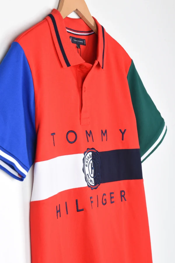 COLOR BLOCK POLO SHIRT - Image 2