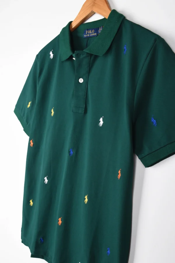 ALL OVER SMALL PONY POLO SHIRT - Image 4