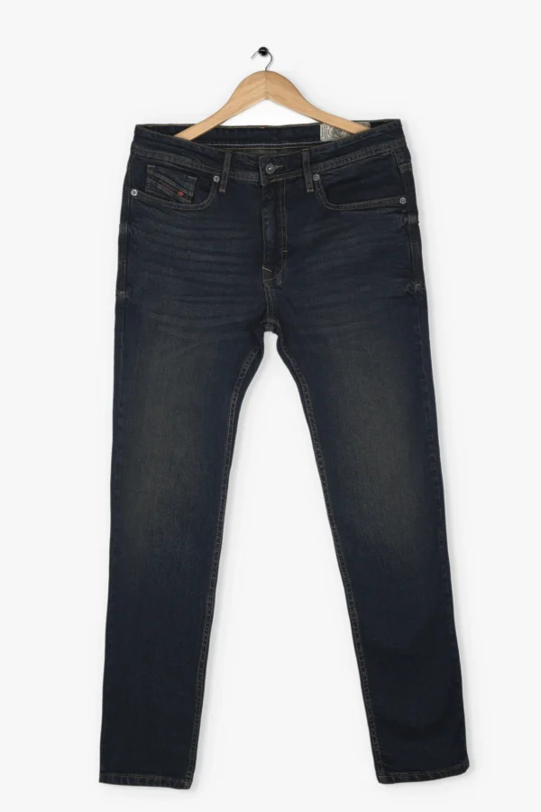 STONE WASH SLIM JEANS