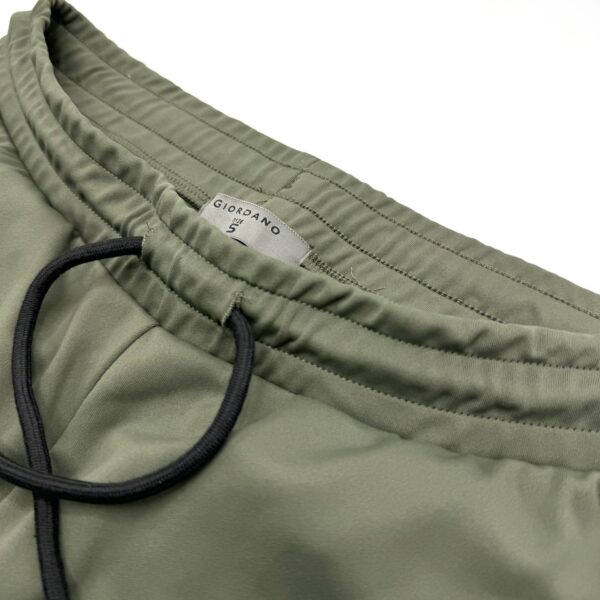 Embroidered Logo G-Motion Shorts – Olive - Image 4