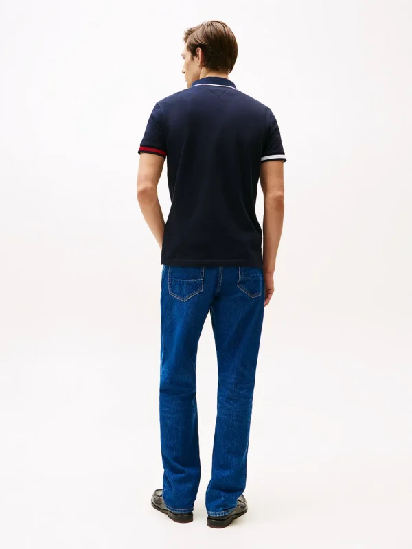 Slim Fit Signature Cuff Polo Shirt - Image 3