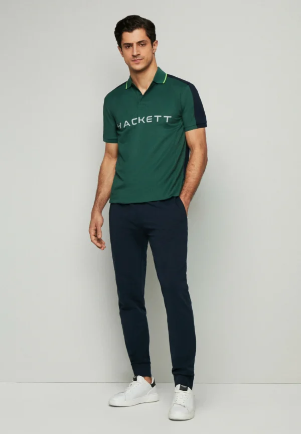 POLO SHIRT - GREEN GREY - Image 3