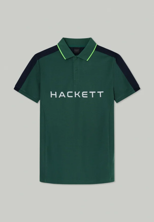 POLO SHIRT - GREEN GREY