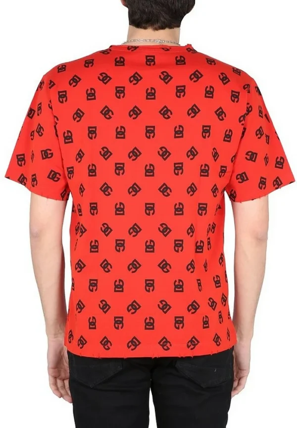 T-Shirt With All Over Logo - Image 4