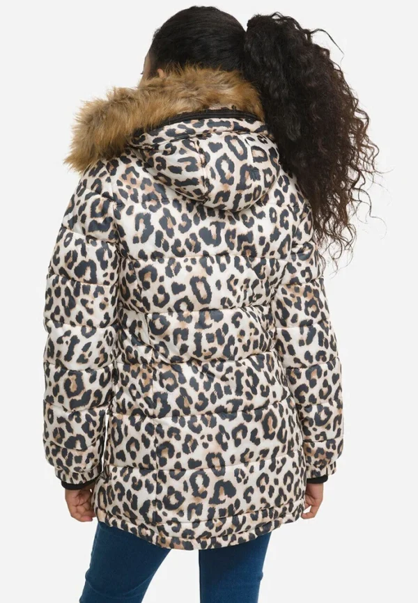 LEOPERD GIRLS ATTITUDE PERKA JACKET WITH FUR INSIDE - Image 4