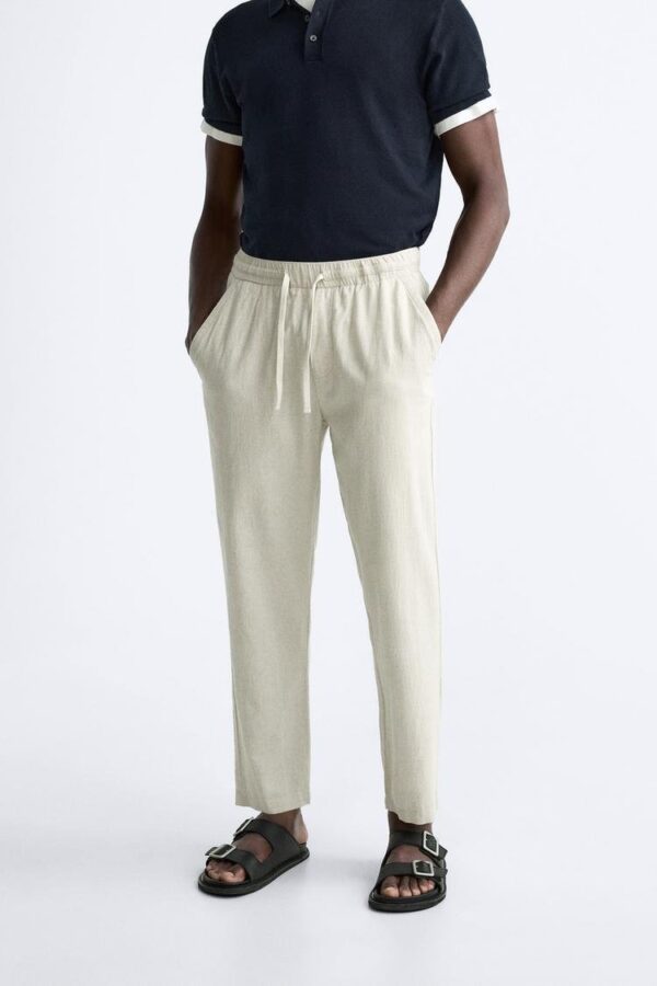 ZR Linen Straight Fit Trouser