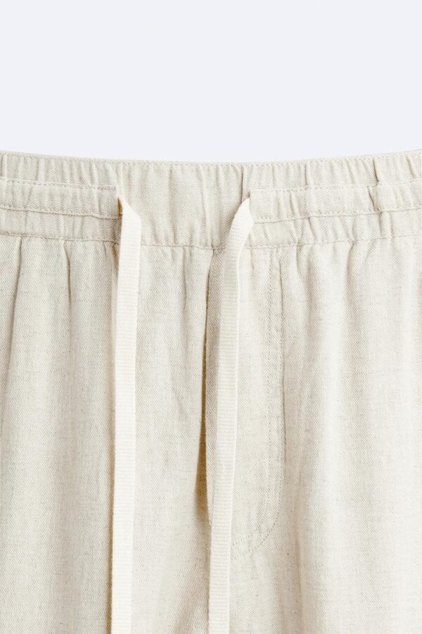 ZR Linen Straight Fit Trouser - Image 6