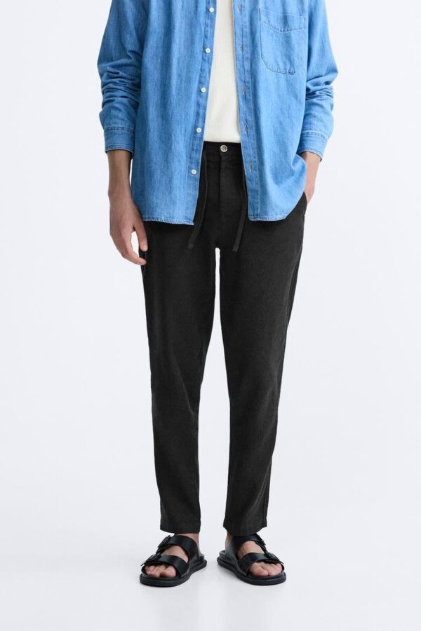ZR Linen Straight Fit Trouser