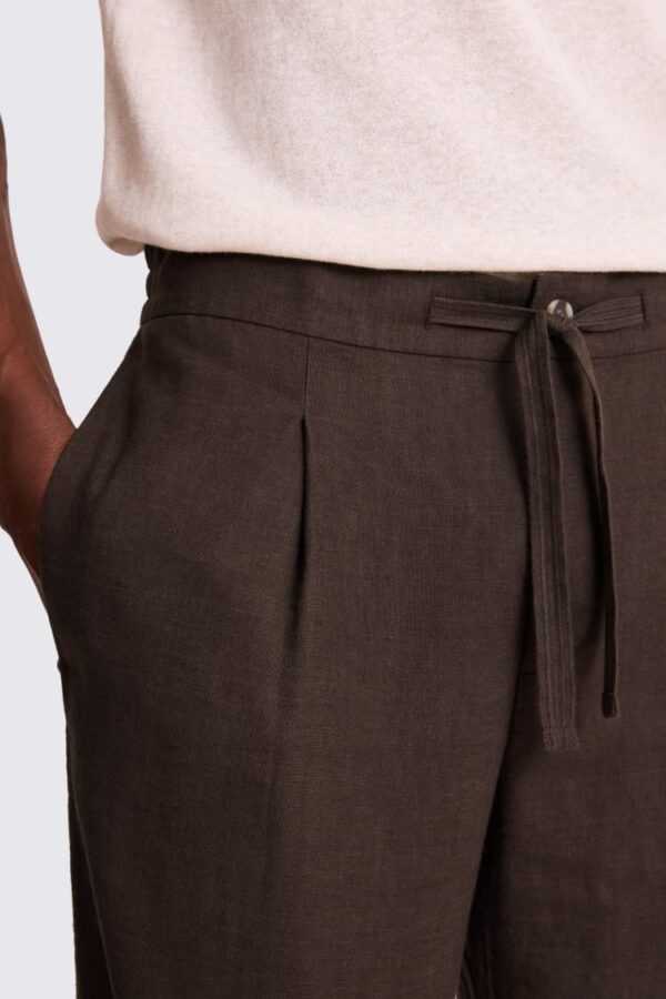 ZR Linen Straight Fit Trouser - Image 6