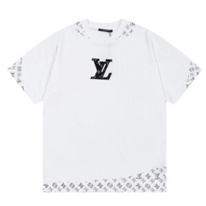 Embellished Oversized Damier  T-Shirt