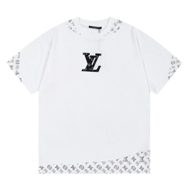 Embellished Oversized Damier  T-Shirt