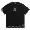 Embellished Oversized Damier  T-Shirt