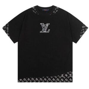 Embellished Oversized Damier  T-Shirt