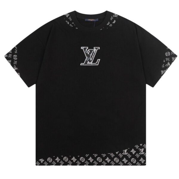 Embellished Oversized Damier  T-Shirt
