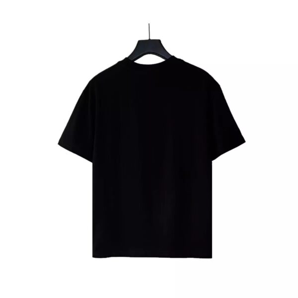 Dior Classic Over sized Letter Embossed Round Neck Short Sleeve T-shirt - Image 4