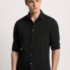 DKNY Casual Slim Fit Shirts with Zip Pocket