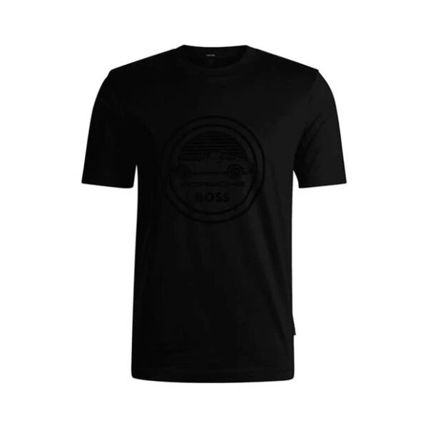Porsche x BOSS T-shirt Capsule logo  mercerised Cotton - Image 2