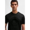 Porsche x BOSS T-shirt Capsule logo  mercerised Cotton