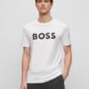 Boss logo-print cotton T-shirts
