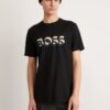 Boss TIBURT - Print T-shirt - black