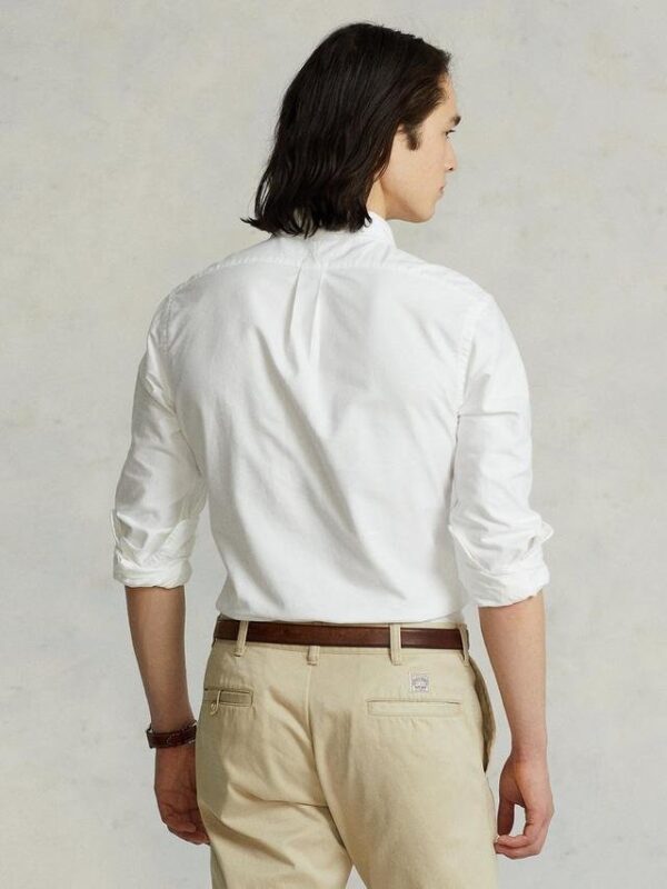 RL Slim Fit Oxford Cotton Button Down Shirts - Image 4