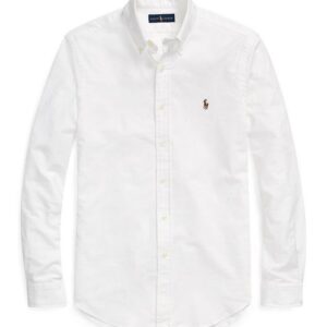 RL Slim Fit Oxford Cotton Button Down Shirts