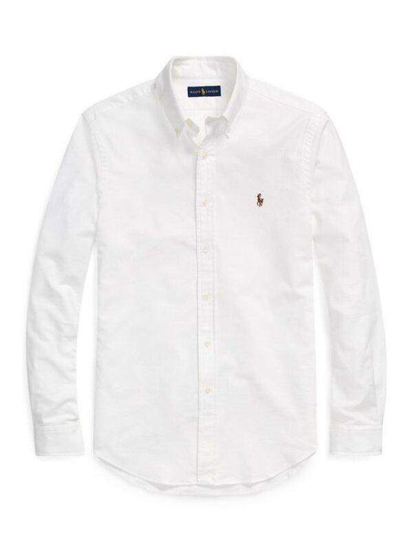 RL Slim Fit Oxford Cotton Button Down Shirts