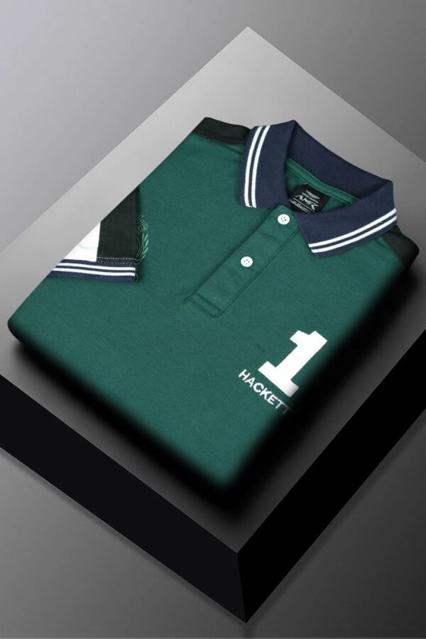 Hackett London Short Sleeve Multi Color Polo Shirt - Image 2