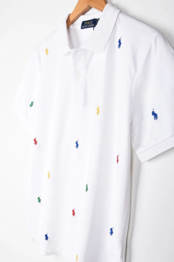 ALL OVER SMALL PONY POLO SHIRT - Image 3