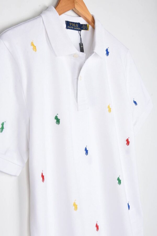 ALL OVER SMALL PONY POLO SHIRT - Image 4