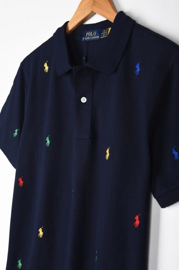 ALL OVER SMALL PONY POLO SHIRT - Image 4