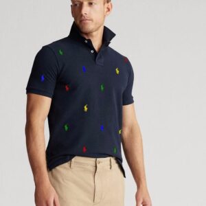 ALL OVER SMALL PONY POLO SHIRT