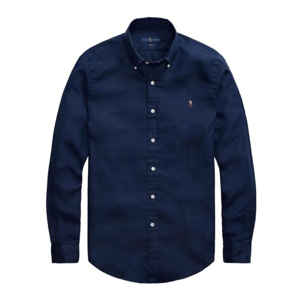 RL Slim Fit Oxford Cotton Button Down Shirts - Image 2