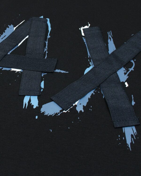 Premium A-X Designer Men Tee - Black - Image 4