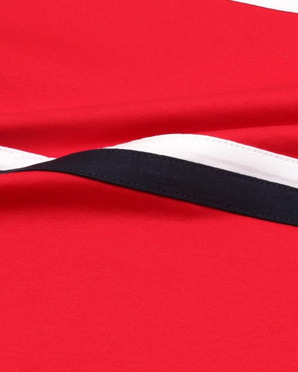 Exclusive Tommy Panel Men Tee - Red - Image 2