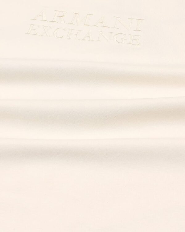 A-X Men's Oversized Logo Embroidered T-Shirt – Off-White - Image 7