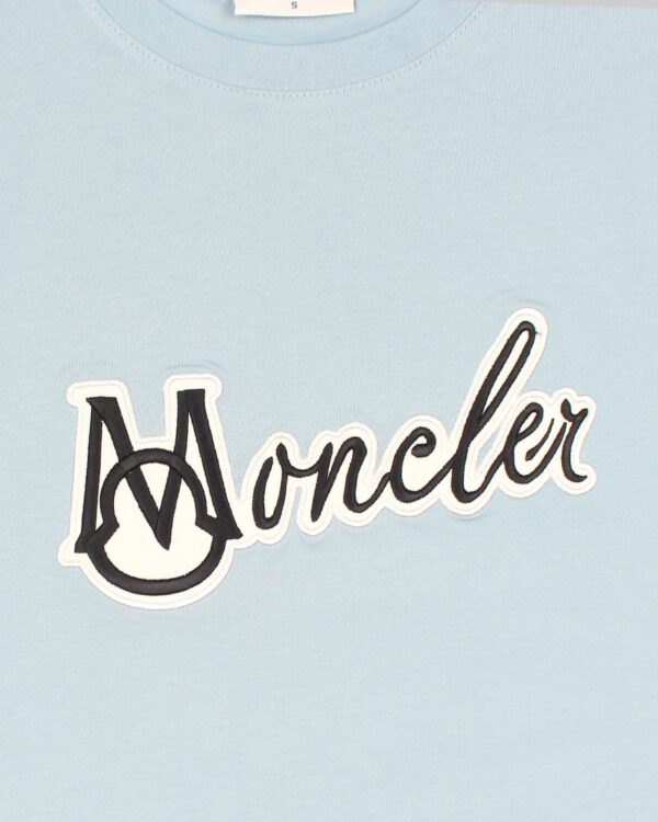 Premium Mon. Signature Men tee - Sky Blue - Image 2